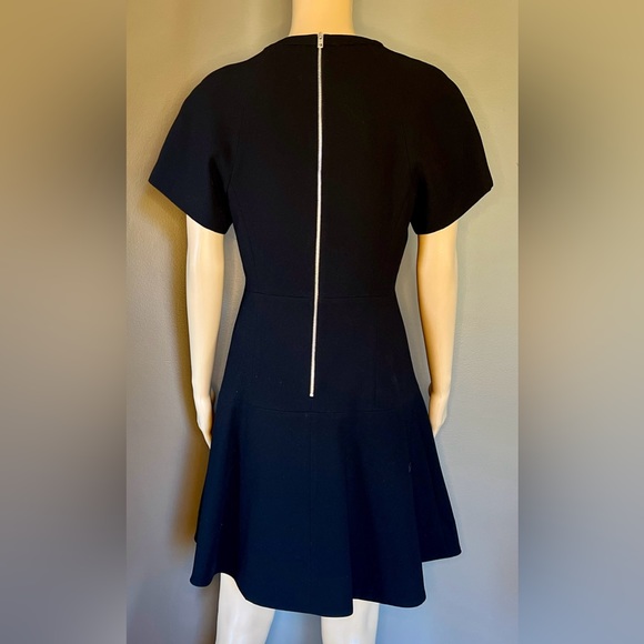 NWOT RAG & BONE Watson Black Short Sleeve Dress US Size 6 Original $595 - Picture 4 of 9